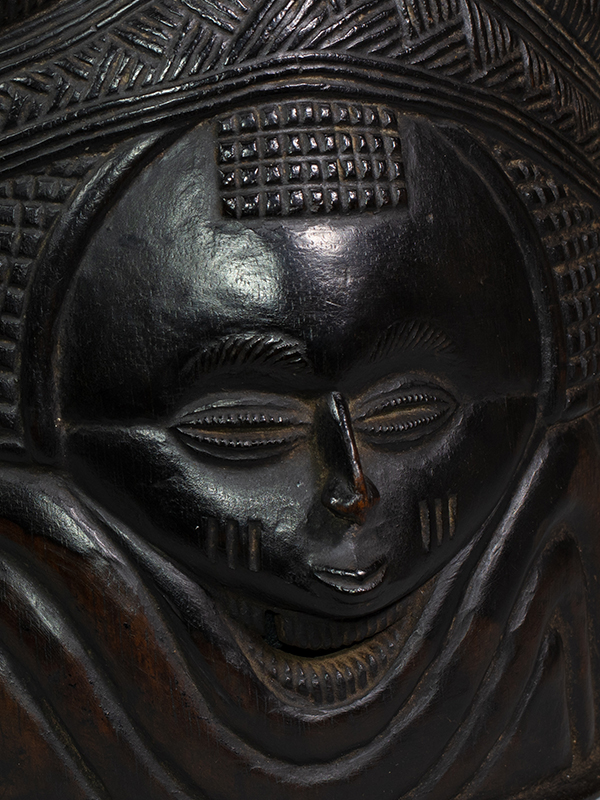 Female initiation mask, artist unidentified, date unidentified