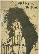 Norman Bluhm, American, 1921-1999, and Frank O'Hara, Meet Me in the Park (from Poem-Paintings) 
