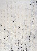 Wang Tiande, Chinese, born 1960, Digital Series No. 03-A05, 2003, Chinese ink on paper and cigarette burns, Museum Purchase, with a grant from the Freeman Foundation Undergraduate Asian Studies Initiative, 2006.10.3