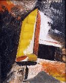 Man Ray, “Untitled.”, 1923, Oil on board (brush and palette knife), Bowdoin College Museum of Art, Brunswick, Maine, Museum Purchase, The Markell Family Fund, ©2012 Man Ray Trust / Artists Rights Society (ARS), New York / ADAGP, Paris 2011.279 1/4 in. x 7 1/4 in. (23.5 cm x 18.42 cm).