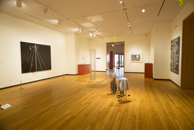 Installation view in Halford Gallery of "This Is a Portrait If I Say So: Identity in American Art, 1912 to Today"