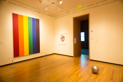 Installation view in Center Gallery of "This Is a Portrait If I Say So: Identity in American Art, 1912 to Today"
