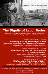 The Dignity of Labor Lecture Series