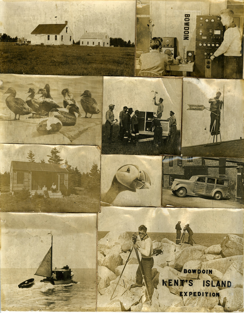 A pamphlet from the 1940s documenting a student expedition to Kent Island.
