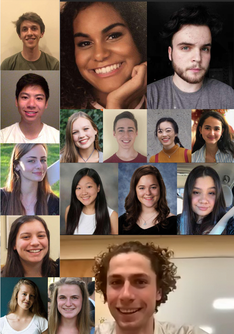Some of the 2021 Surdna fellows