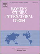 Womens Studies International Forum Book Cover Image