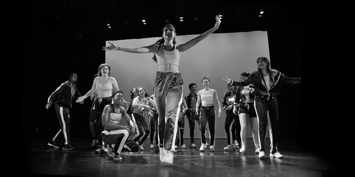 Bowdoin dancers bring it during the December dance concert.