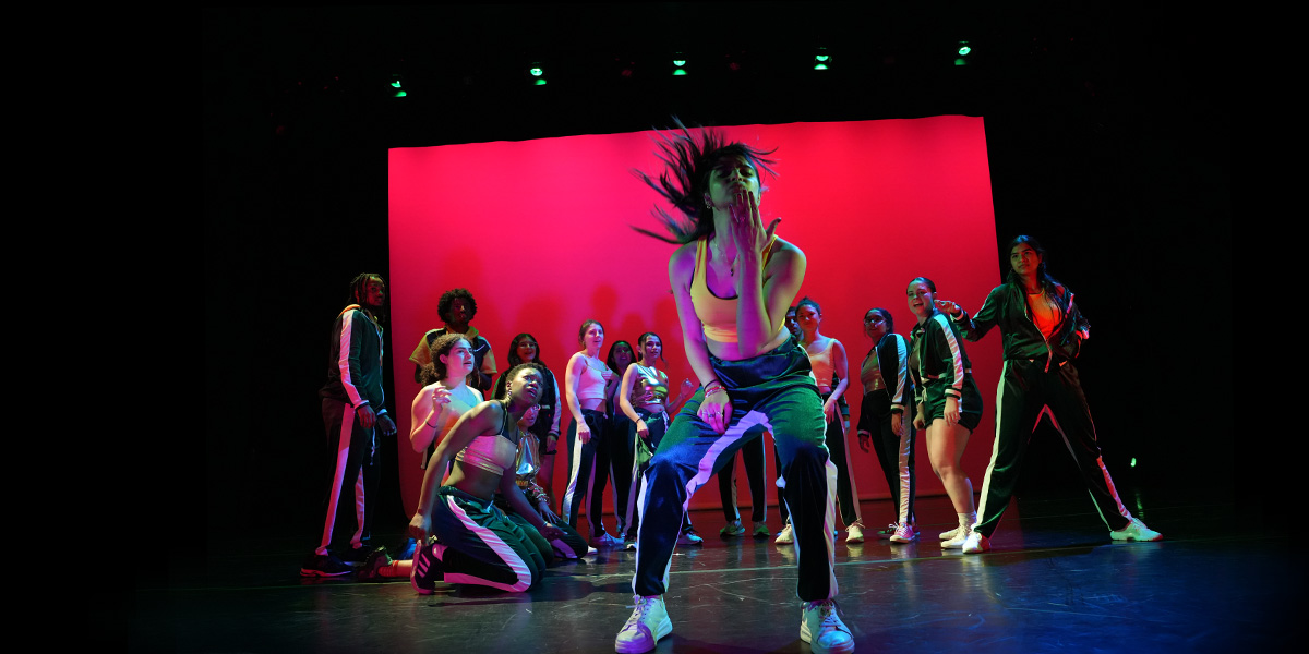 Bowdoin dancers bring it during the December dance concert.