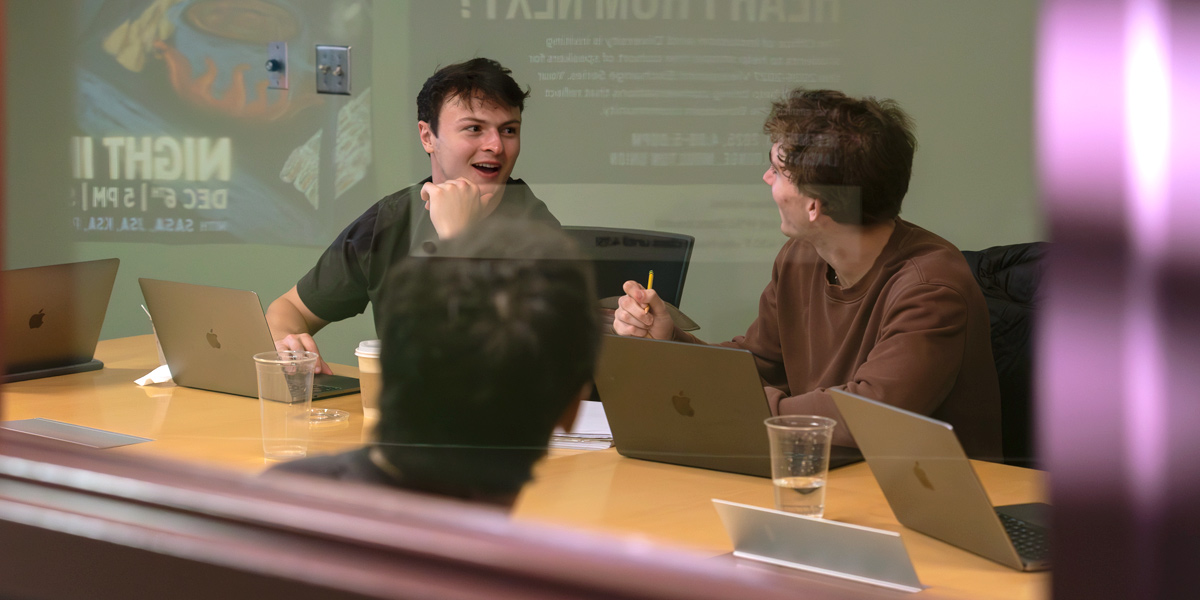 Bowdoin students are starting to prepare for fall semester final exams.