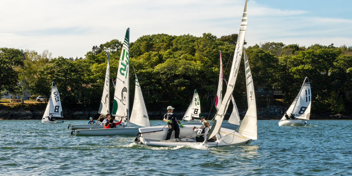 Bowdoin Sailing took home the Barnett Trophy last weekend. Go U Bears!
