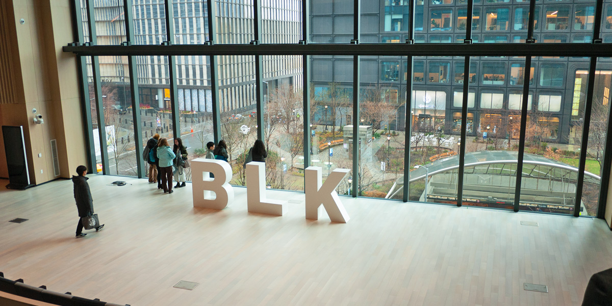 Bowdoin students visit BlackRock on the spring Investrek to NYC.