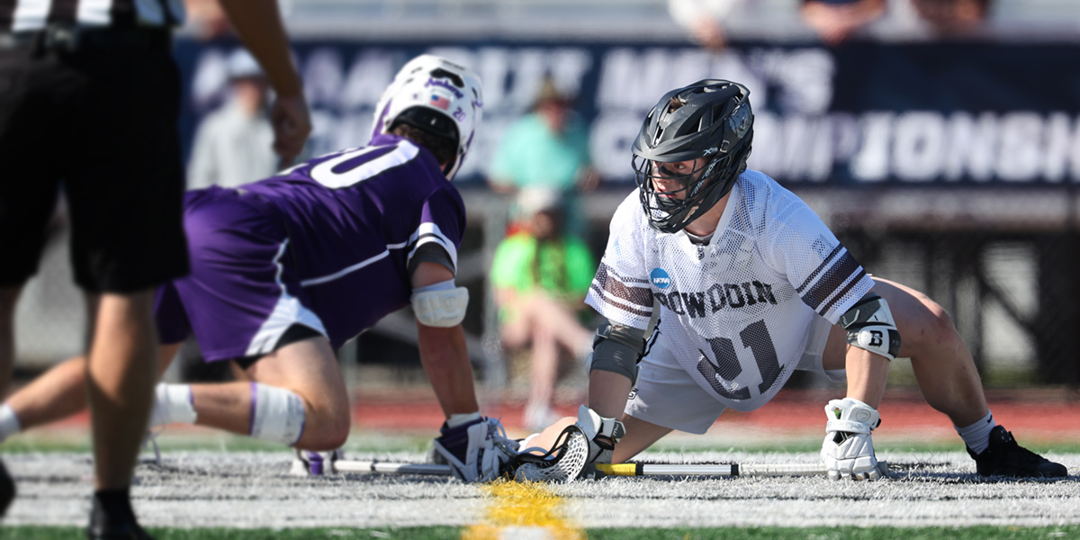 Bowdoin men's lacrosse gets a big home win against Amherst.