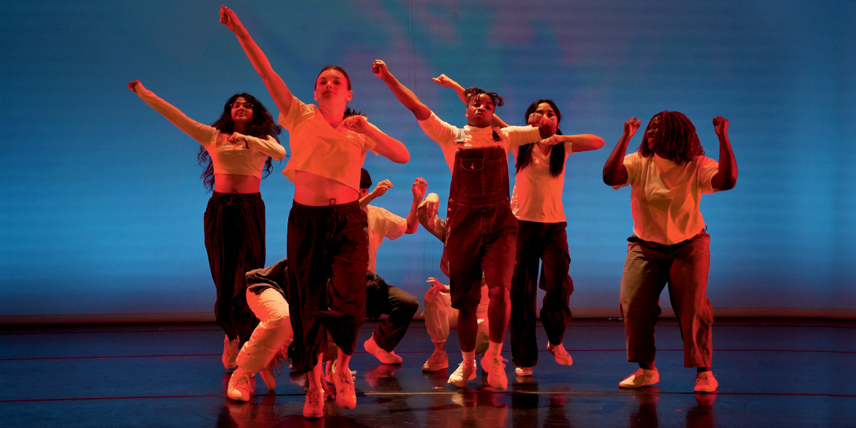 A landmark event every spring semester: the Bowdoin Spring Dance Concert.