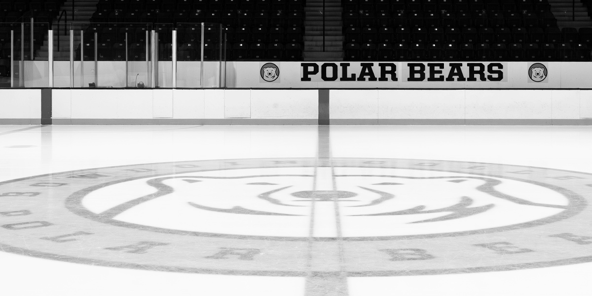 Time for curling practice with the Polar Bears.