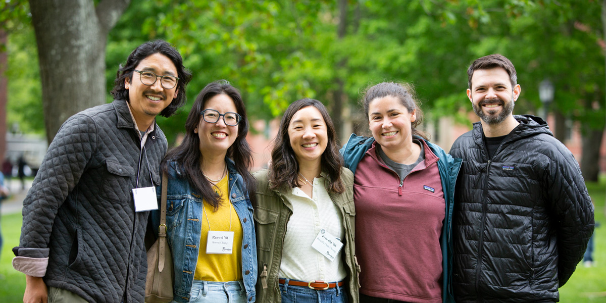 Bowdoin graduates meet up at Reunion 2026.