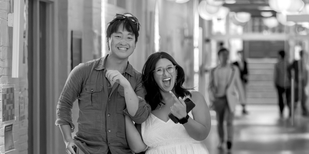 Bowdoin students at the annual Spring Gala.