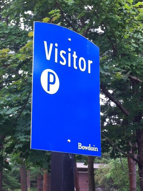 Visitor Parking photo of sign