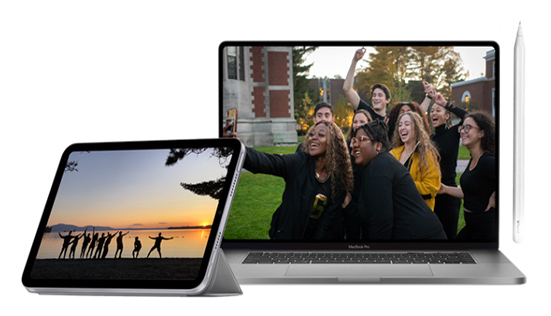 Macbook Pro, iPad mini, and Apple Pencil
