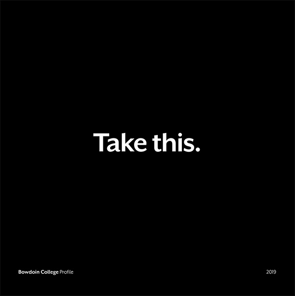 "Take This" image block text