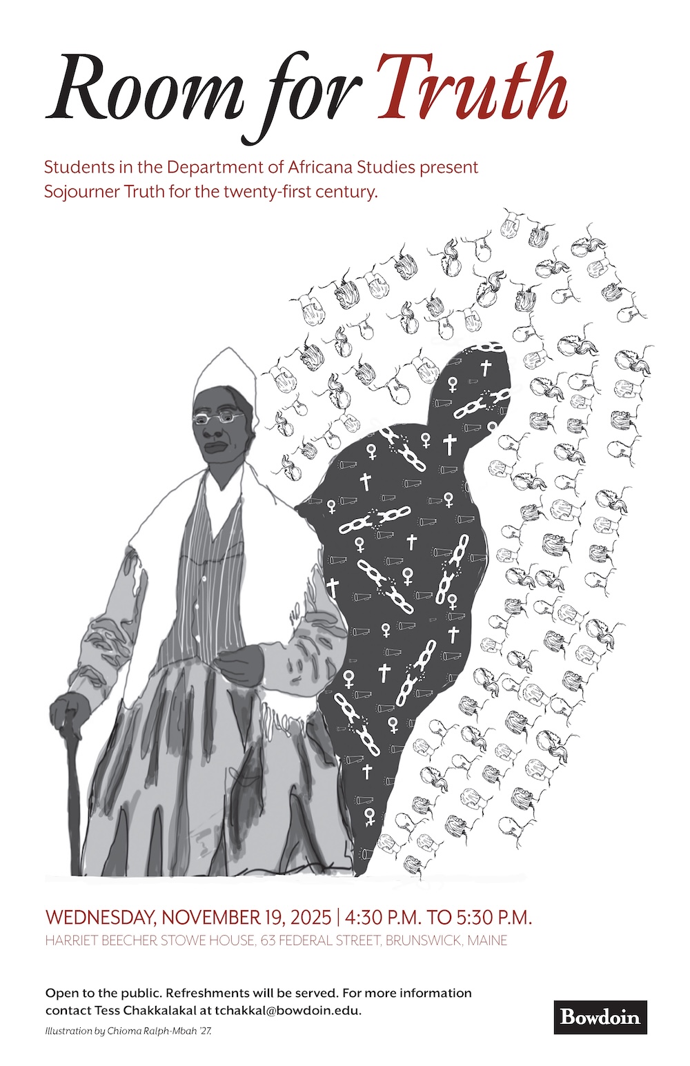 Room for Truth Exhibition Poster