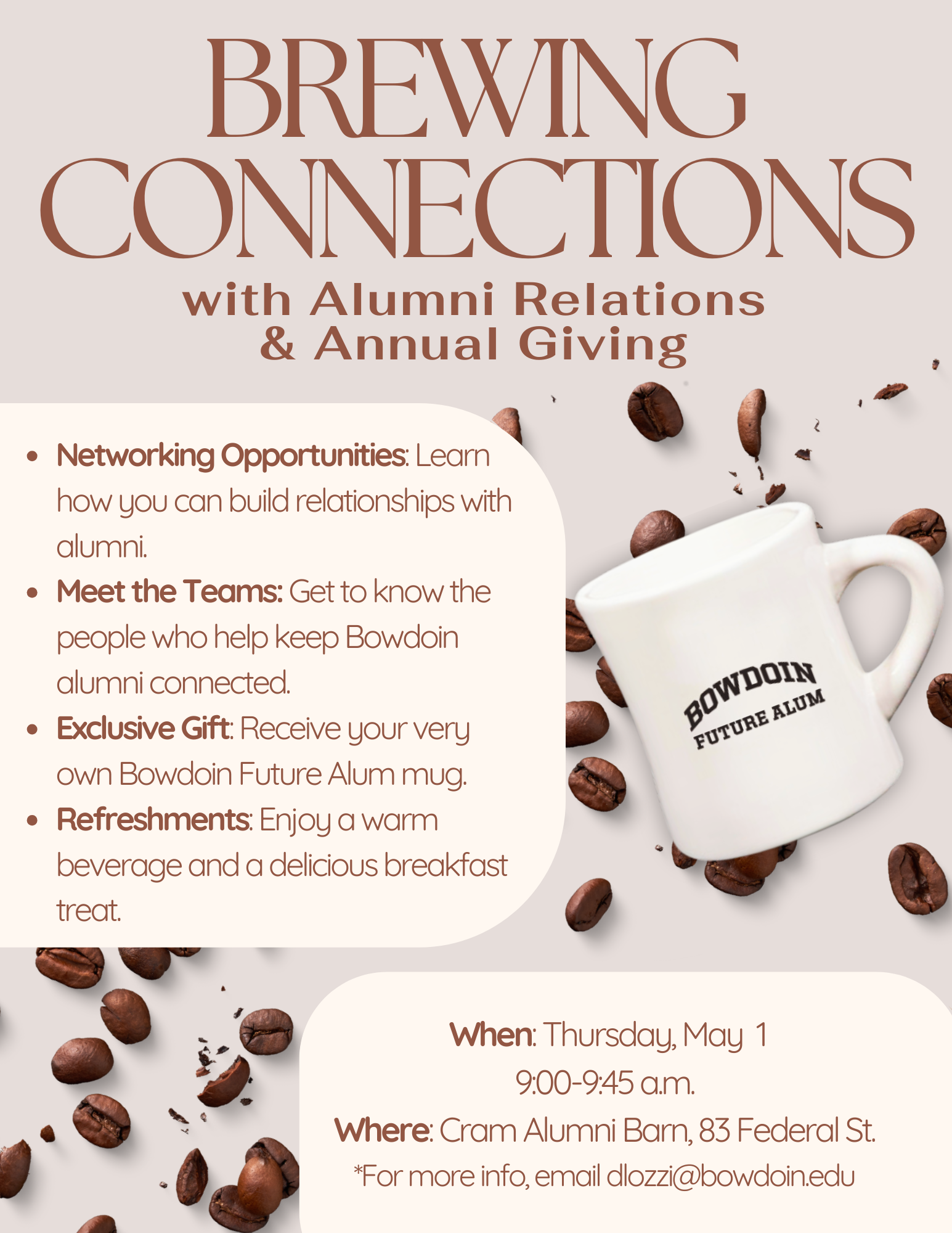 Brewing Connections flyer