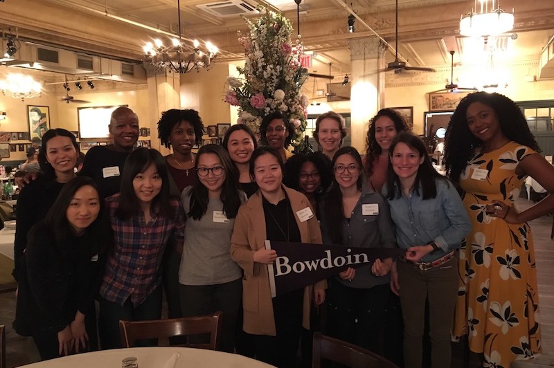 Alumni at brunch in New York