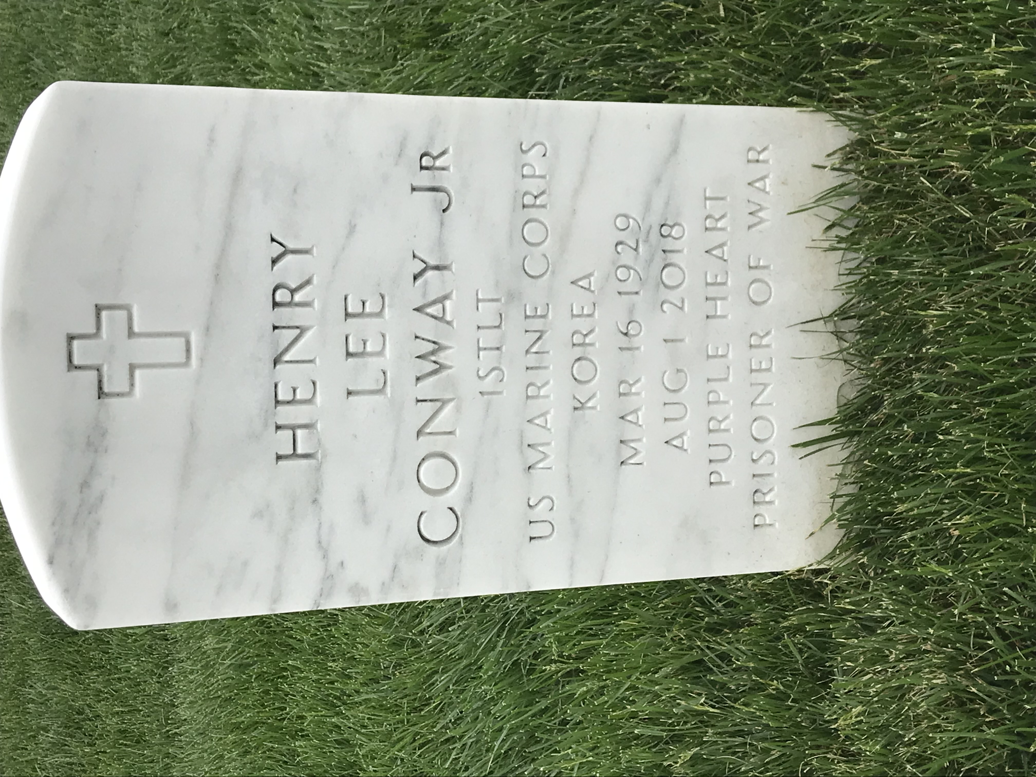 Henry Conway Jr. 51 tombstone at Arlington National Cemetery