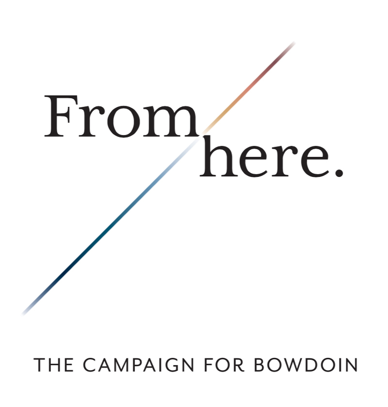 From Here: The Campaign for Bowdoin logo