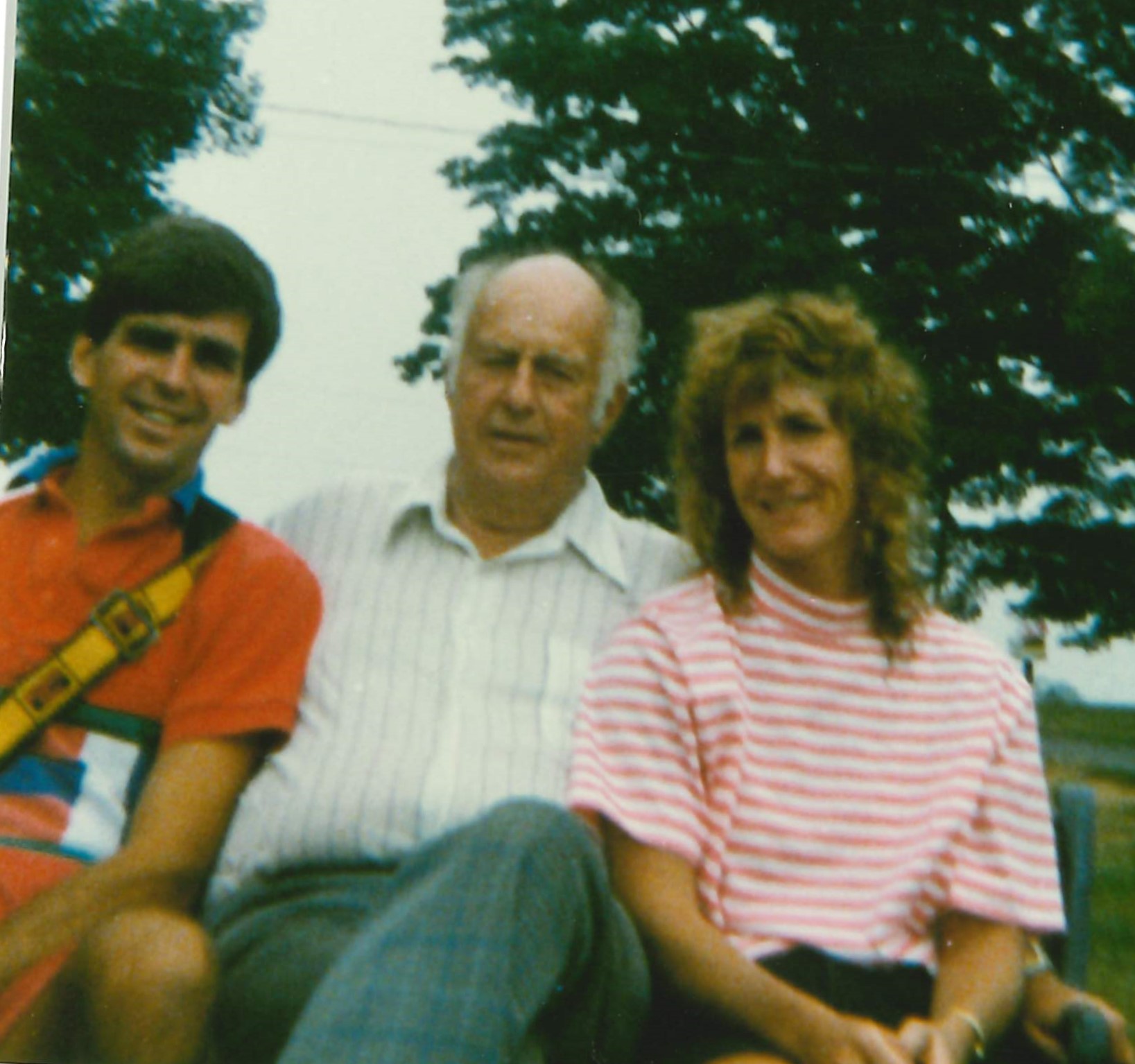 Dick Sanborn with son Jeff and Jeff's wife Maureen