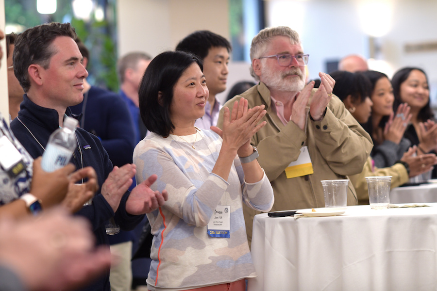 Alumni attending the Multicultural Reception at Reunion