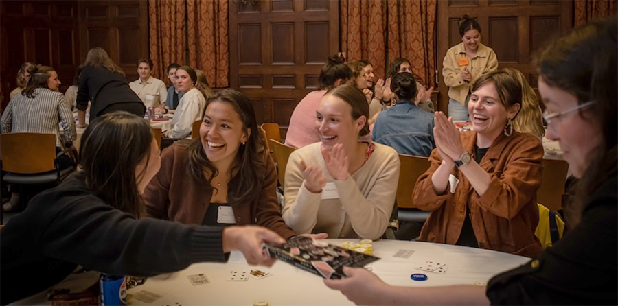 Poker power-women's leadership event