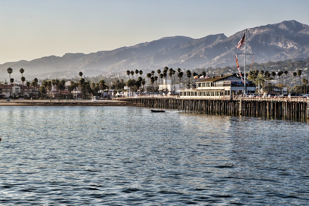 Santa Barbara water skyline