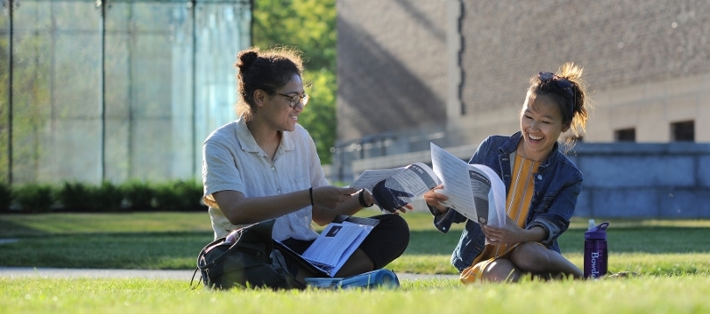 Volunteers on Quad