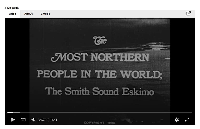 Still image of the film "The Most Northern People of the World"