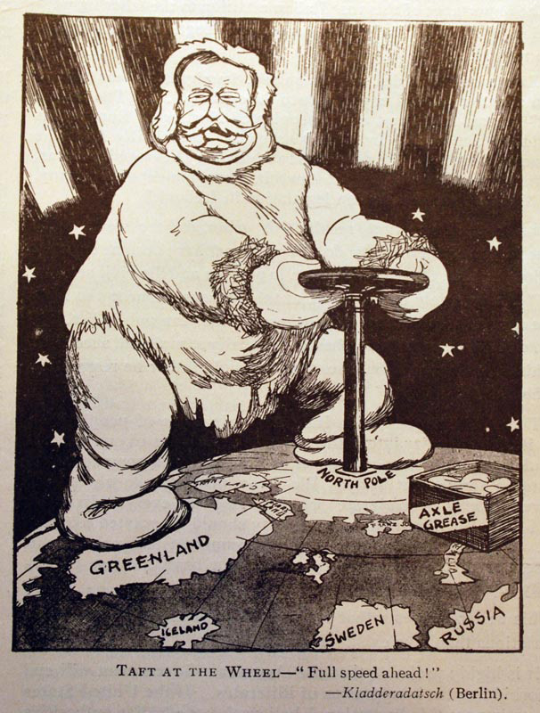 Taft at the North Pole Cartoon