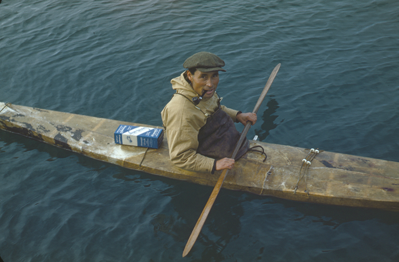 Kahda in Kayak, northwest Greenland, 1947