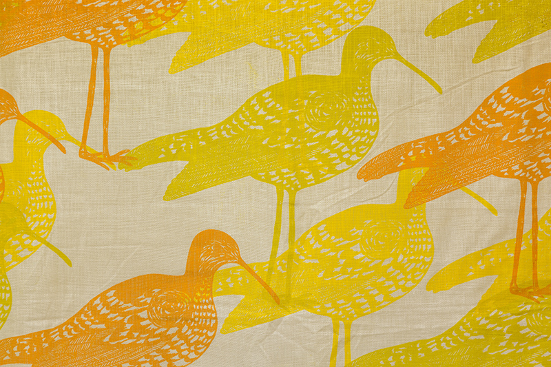 Print with birds