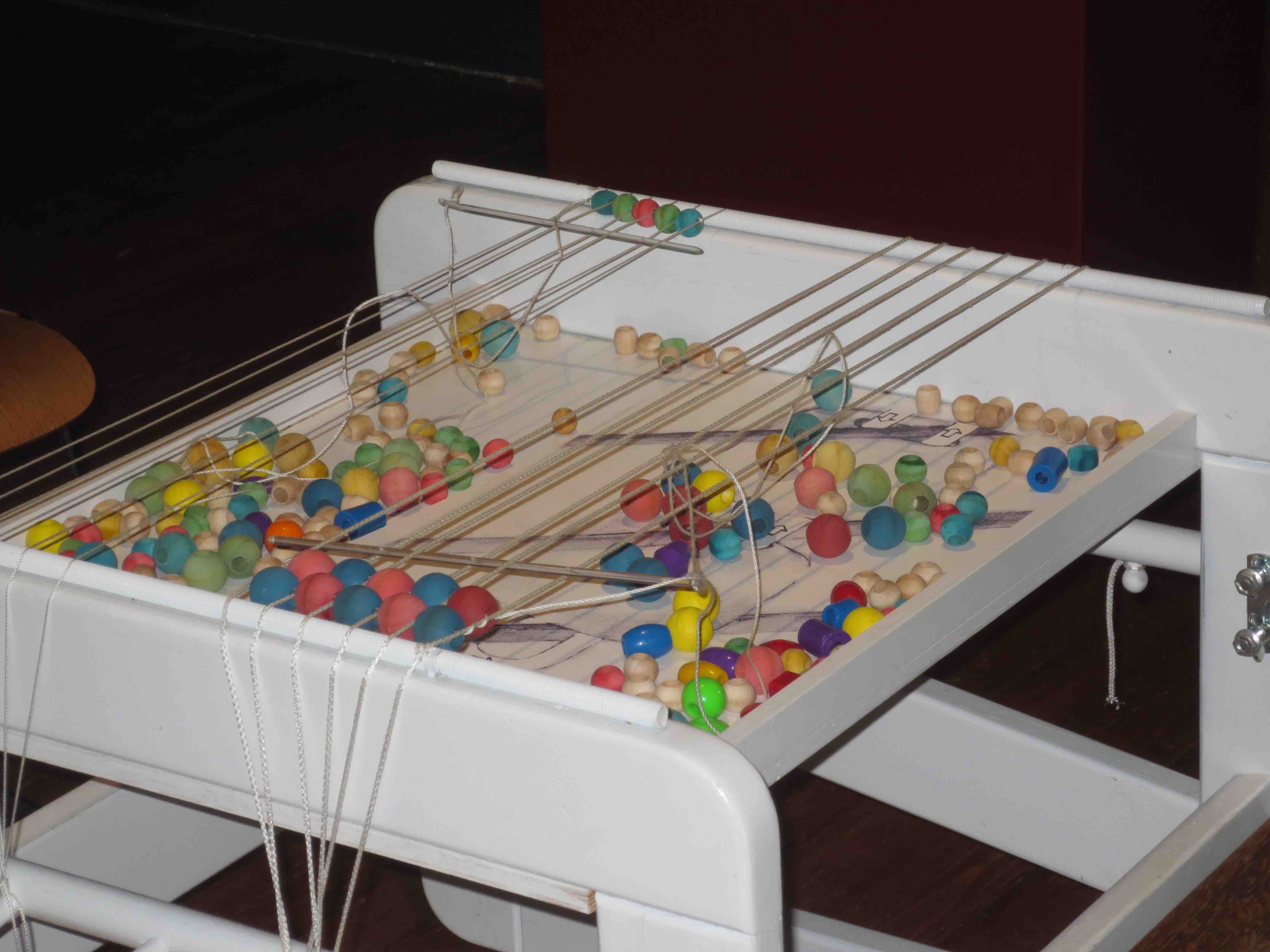 Bead Loom in the Arctic Museum