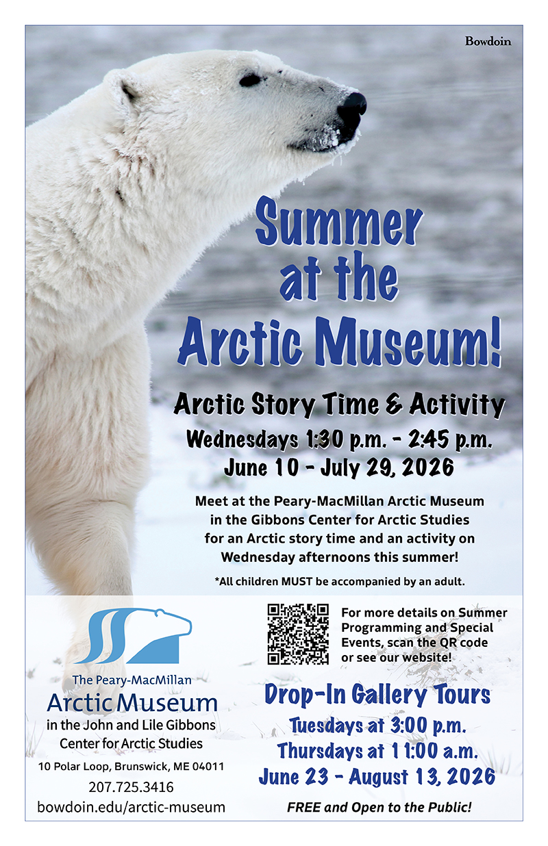 Poster of summer programs at the museum