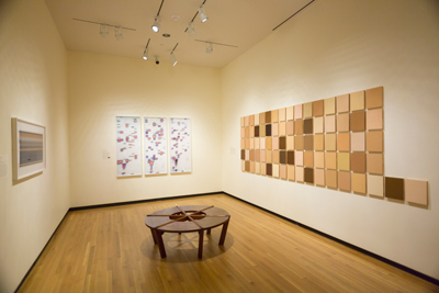 Installation view in Becker Gallery of "This Is a Portrait If I Say So: Identity in American Art, 1912 to Today"