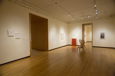 Installation view in Center Gallery of "This Is a Portrait If I Say So: Identity in American Art, 1912 to Today"