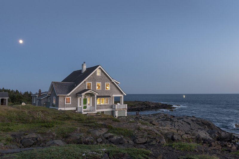 At First Light: Photographs of Maine Artist Studios and Homes by Walter Smalling