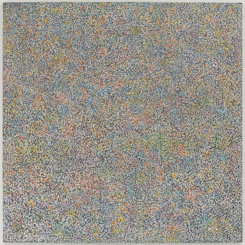 Presence, Amaranth Garden #1, 1974, oil on linen by Richard Pousette-Dart