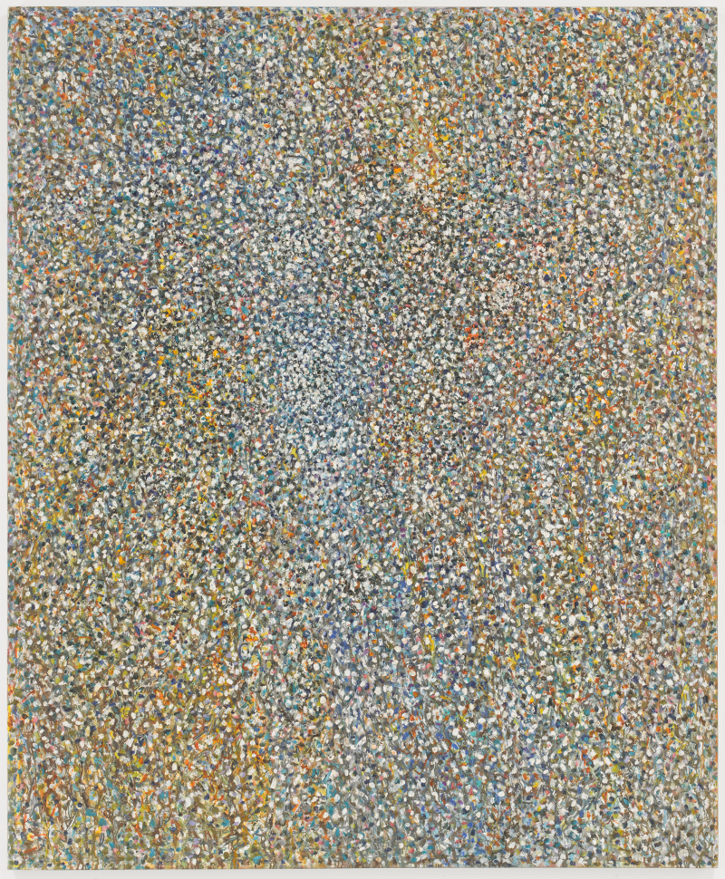Meditation on the Drifting Stars, 1962-63, oil on linen by Richard Pousette-Dart