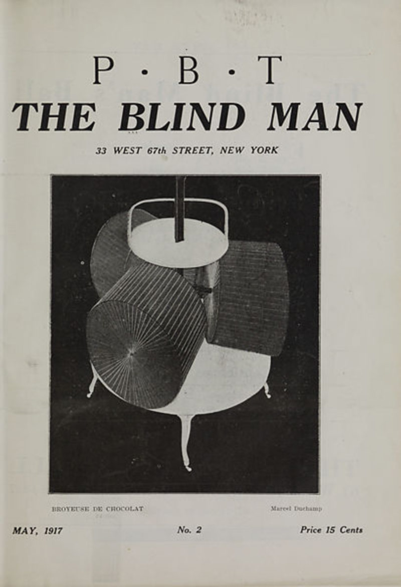 Cover of "The Blind Man" publication