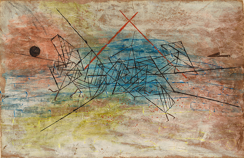 Paul Klee’s gouache "Battle"