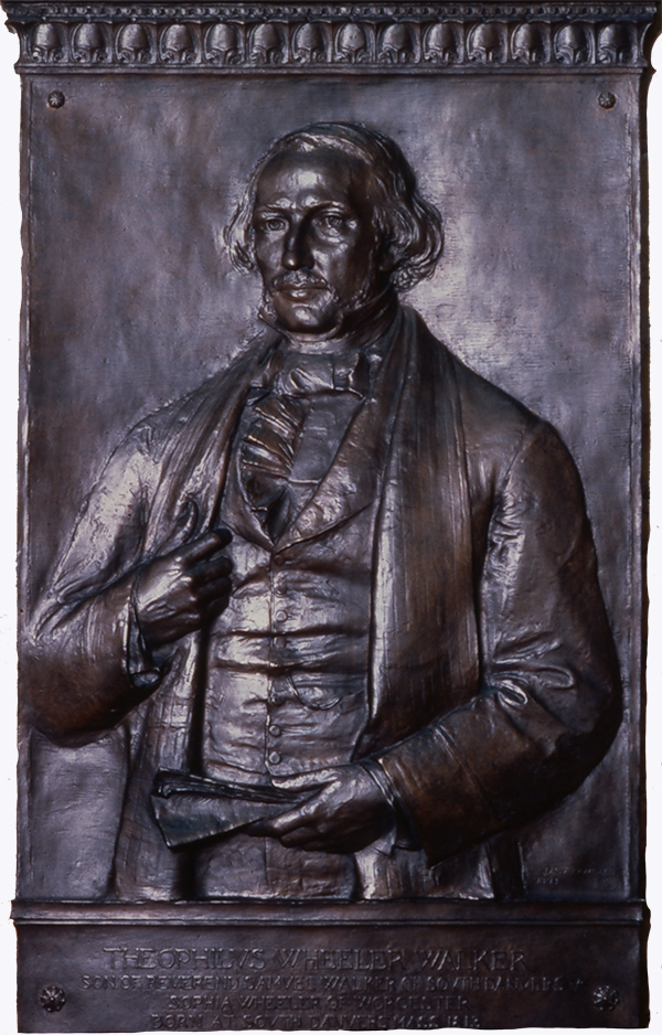 Bronze of Theophilus Wheeler Walker