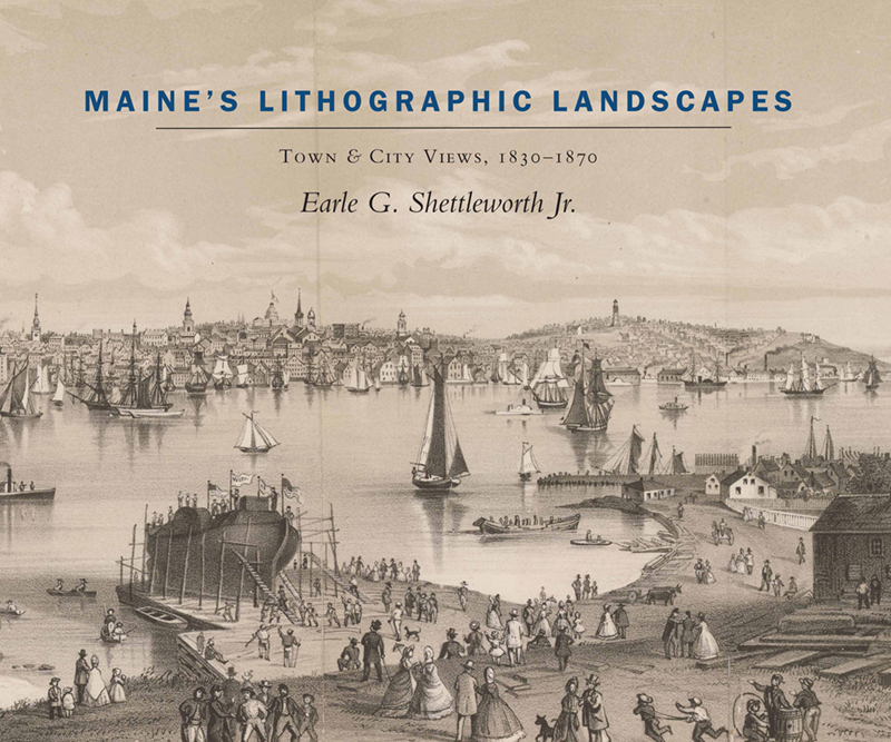 The cover of the Maine Lithographics Landscape book