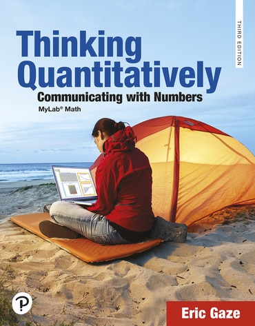 Thinking Quantitatively textbook by Eric Gaze