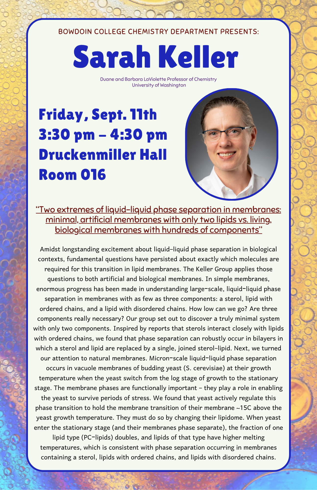 Seminar Poster